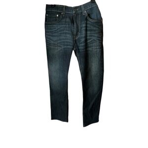 Signature by Levi Strauss Men’s Slim Straight Jeans - Dark Indigo Wash